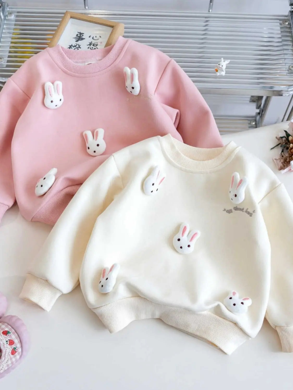 Zaria Cartoon Rabbit Sweatshirt