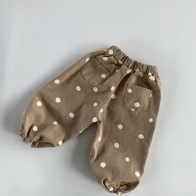 Serena Polka Dot Cotton Pants