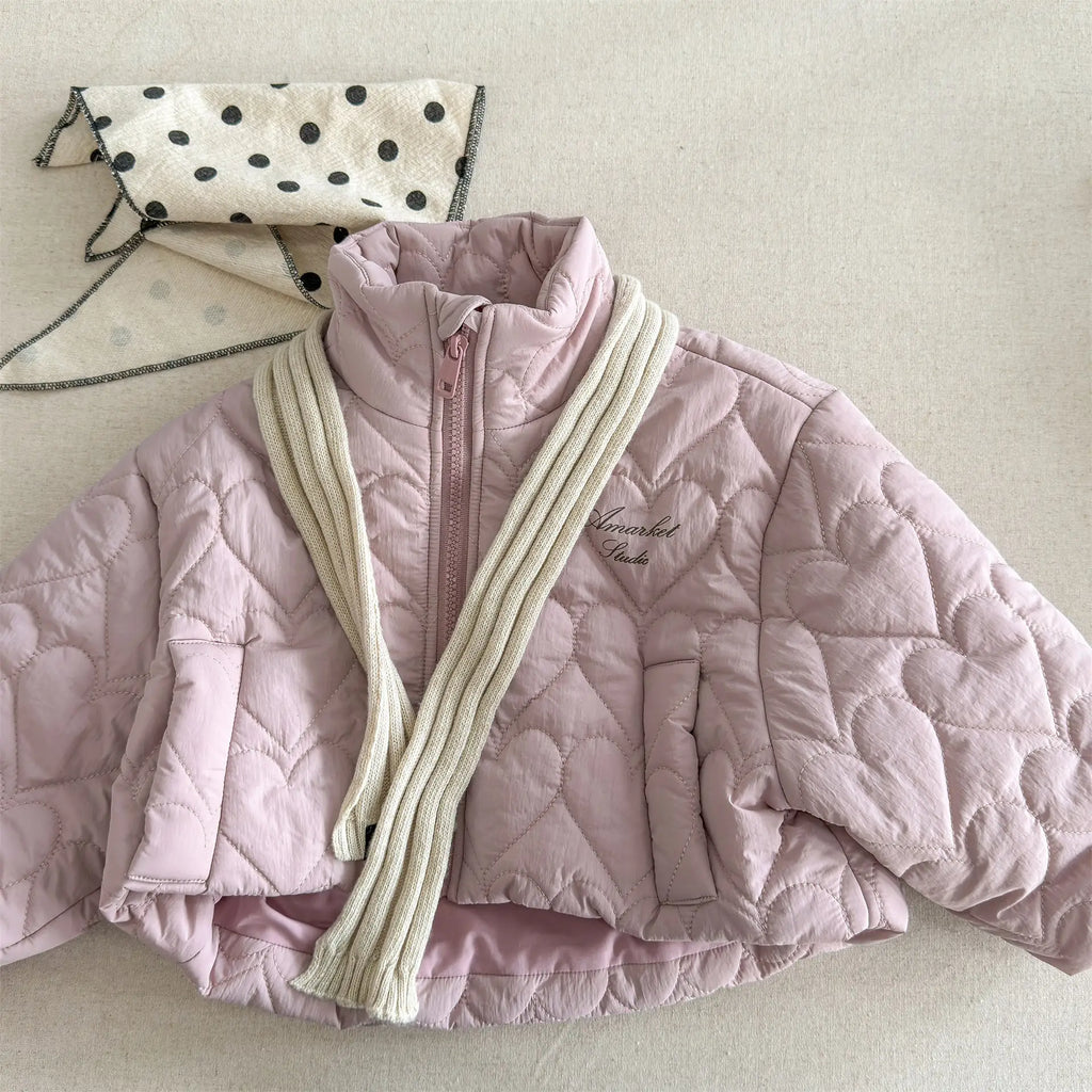 Isabella Heart Cotton Coat