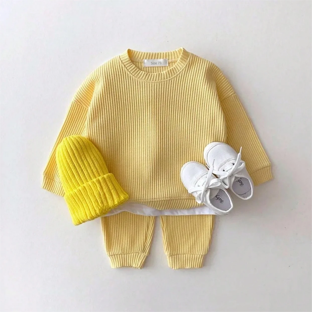 Dakota Waffle Knit Set