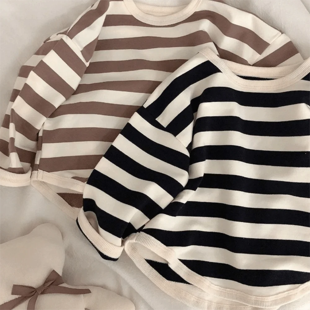Alex Retro Striped Cotton Shirt