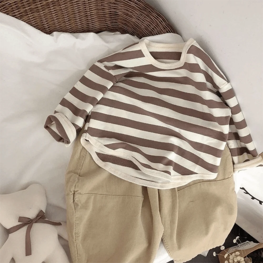 Alex Retro Striped Cotton Shirt