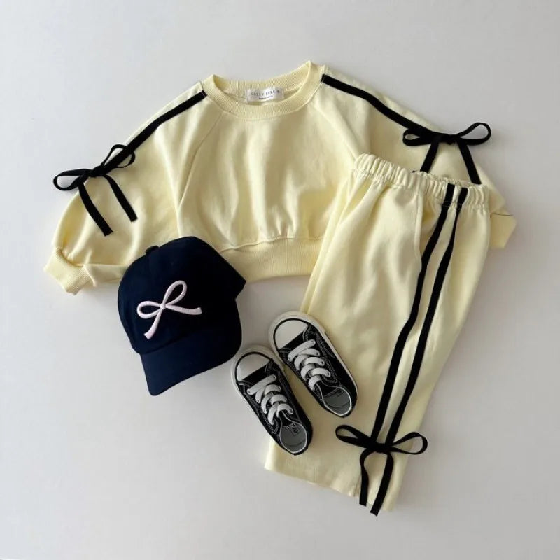Juliette Bow Tie Sweatsuit