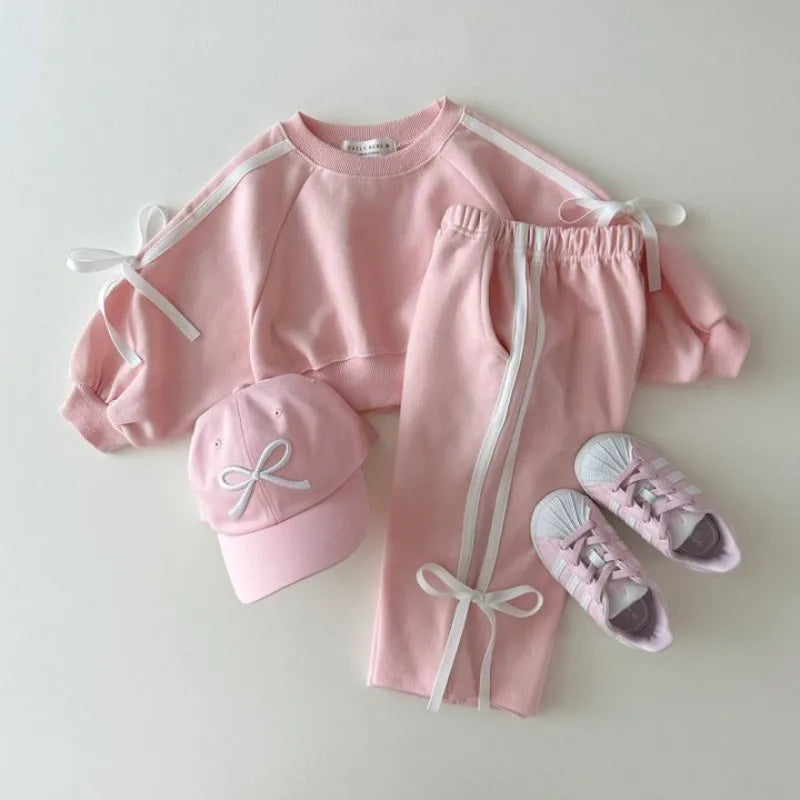 Juliette Bow Tie Sweatsuit
