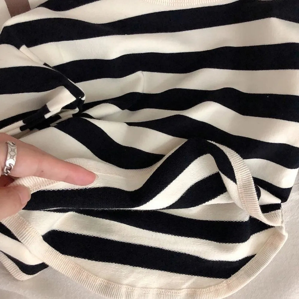 Alex Retro Striped Cotton Shirt