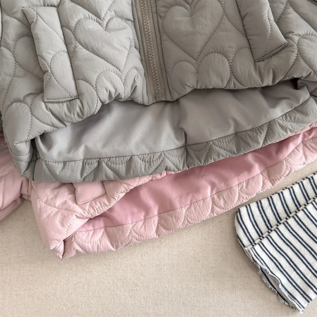 Isabella Heart Cotton Coat