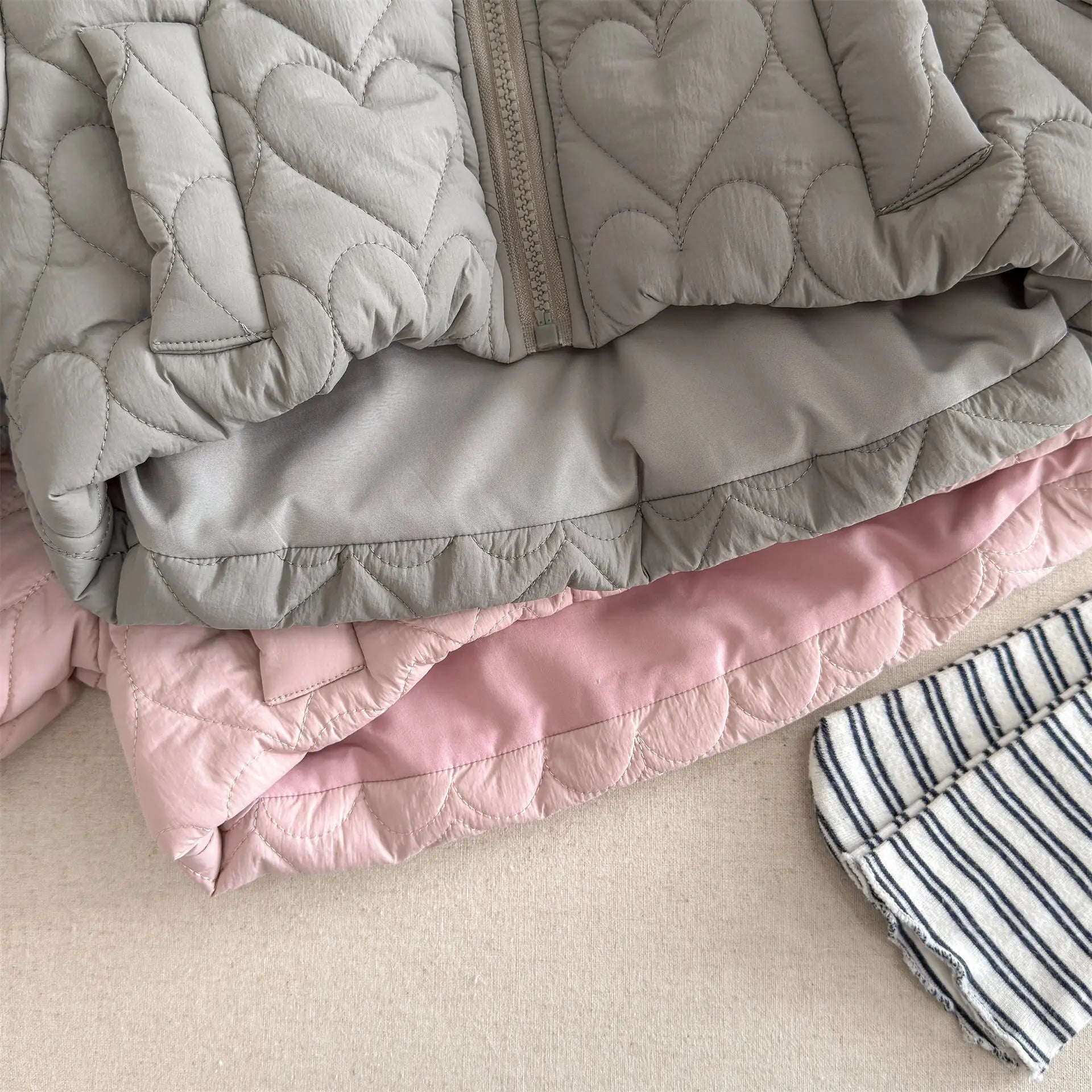 Isabella Heart Cotton Coat