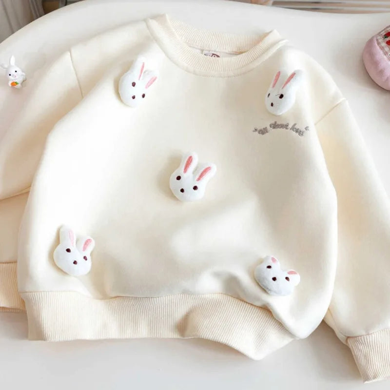 Zaria Cartoon Rabbit Sweatshirt