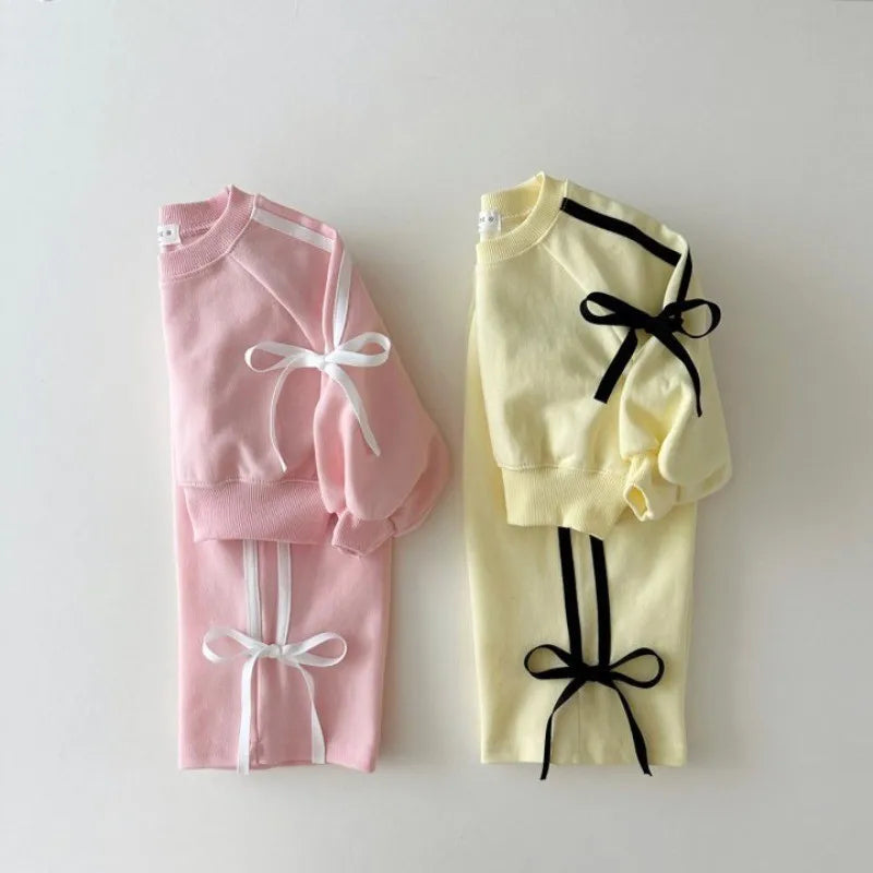 Juliette Bow Tie Sweatsuit