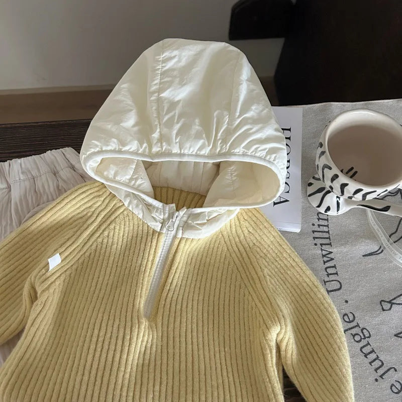 Charlotte Knit Hooded Sweater and Pants