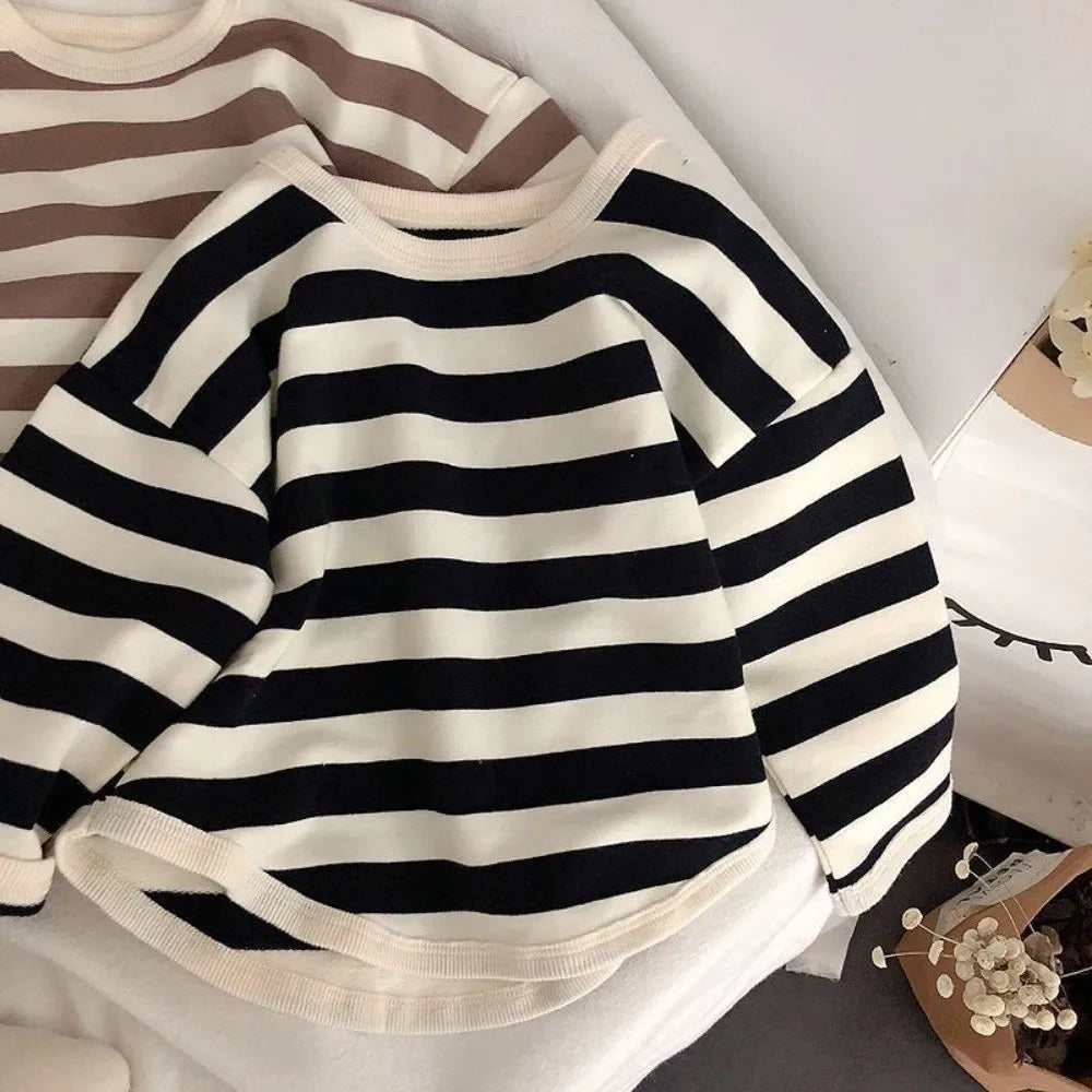 Alex Retro Striped Cotton Shirt