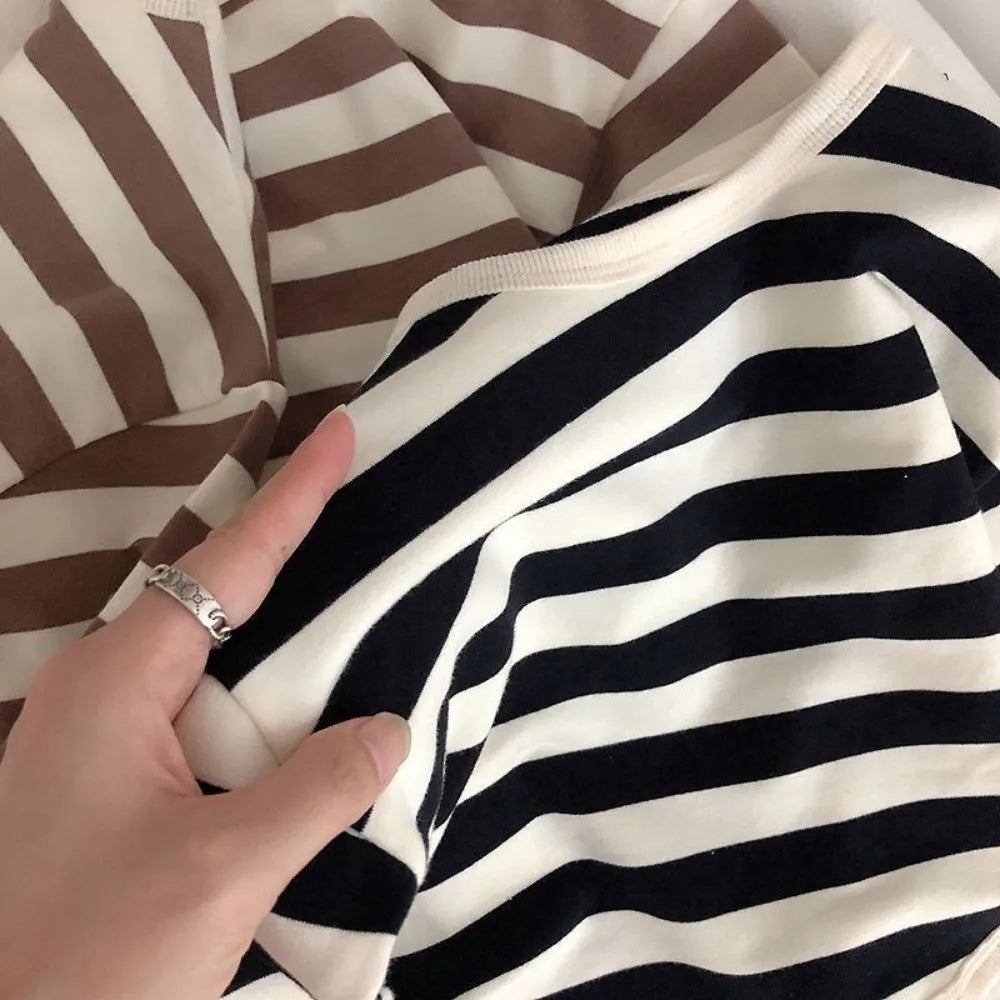 Alex Retro Striped Cotton Shirt