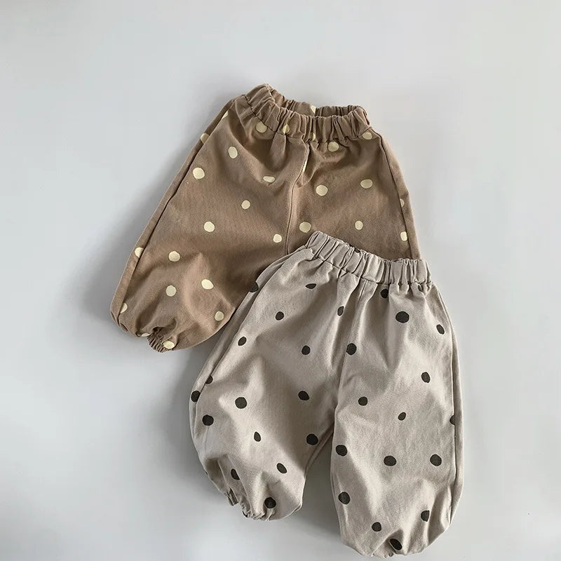 Serena Polka Dot Cotton Pants